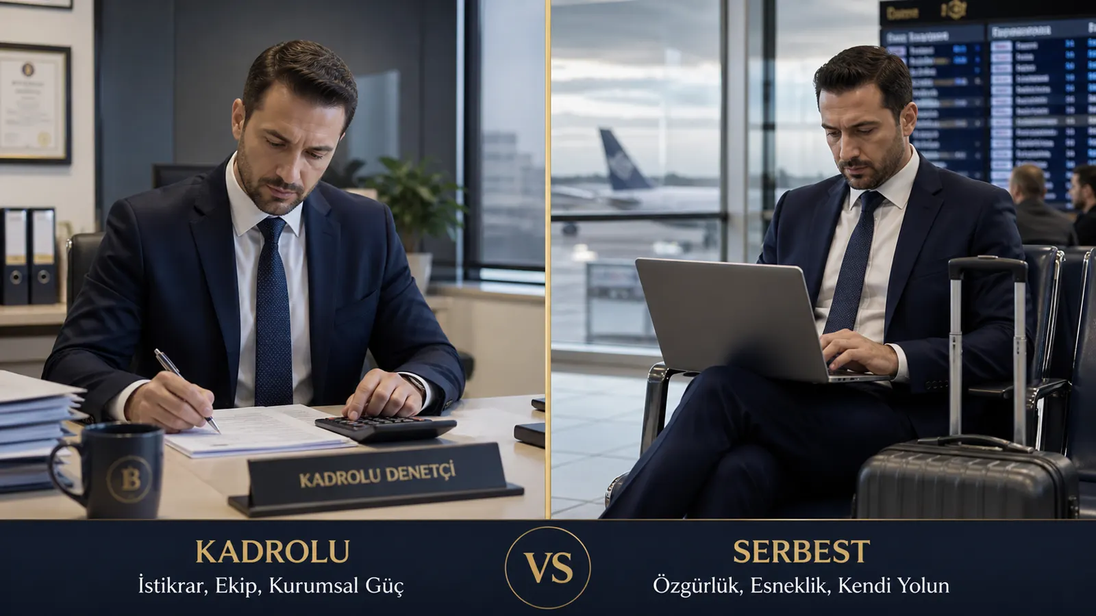 Kadrolu ve serbest baş denetçi gelir modellerinin karşılaştırması